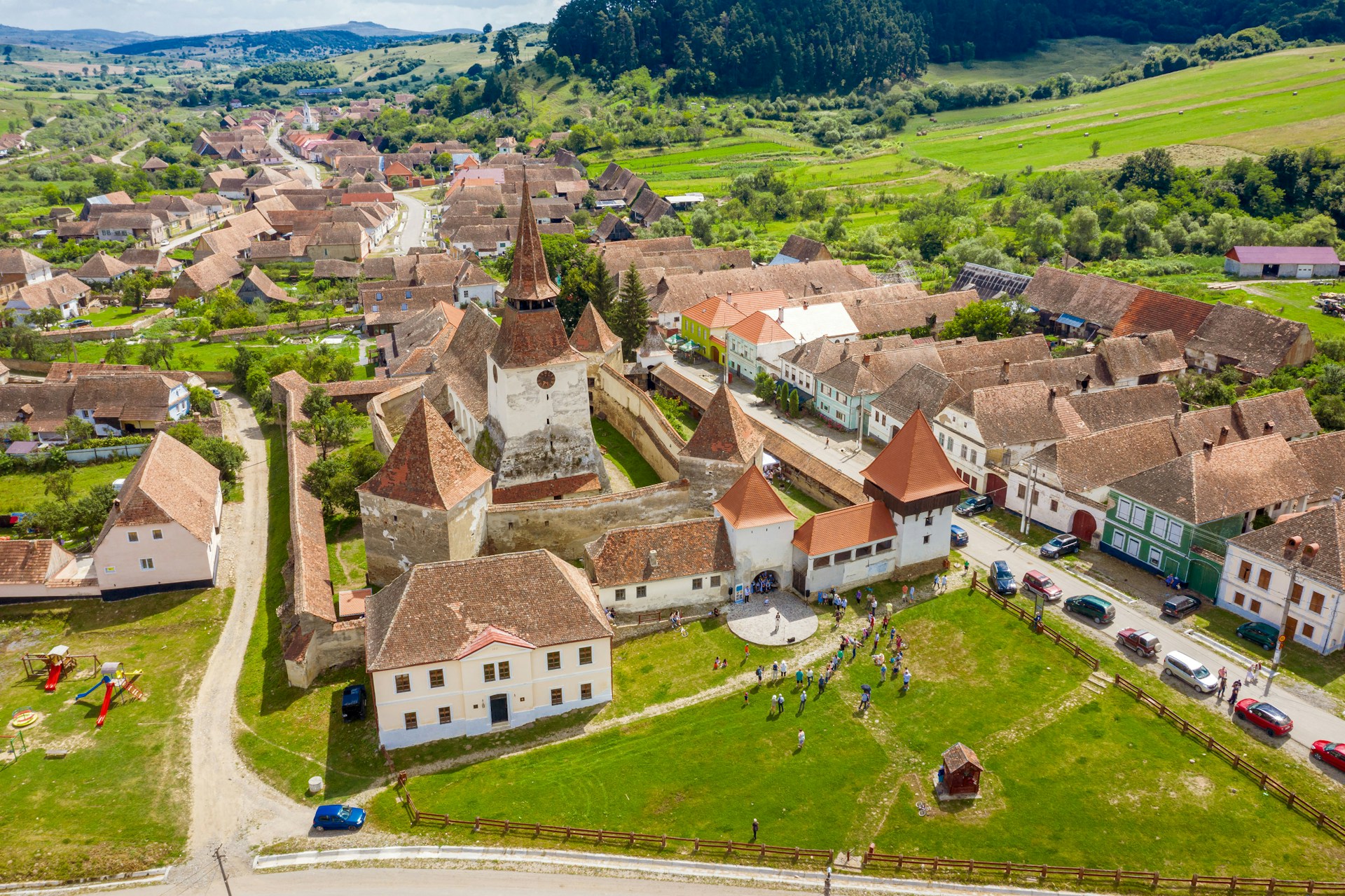 Small village in Romania 